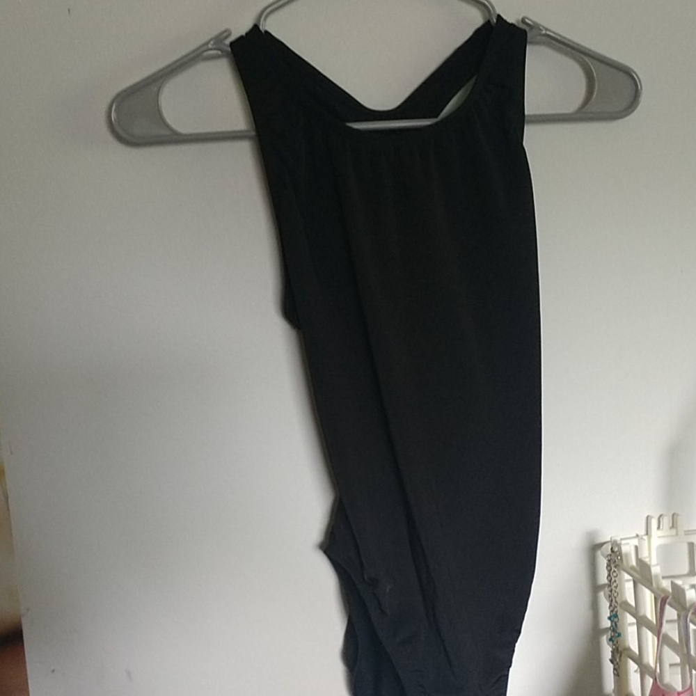Black One Piece Swimsuit